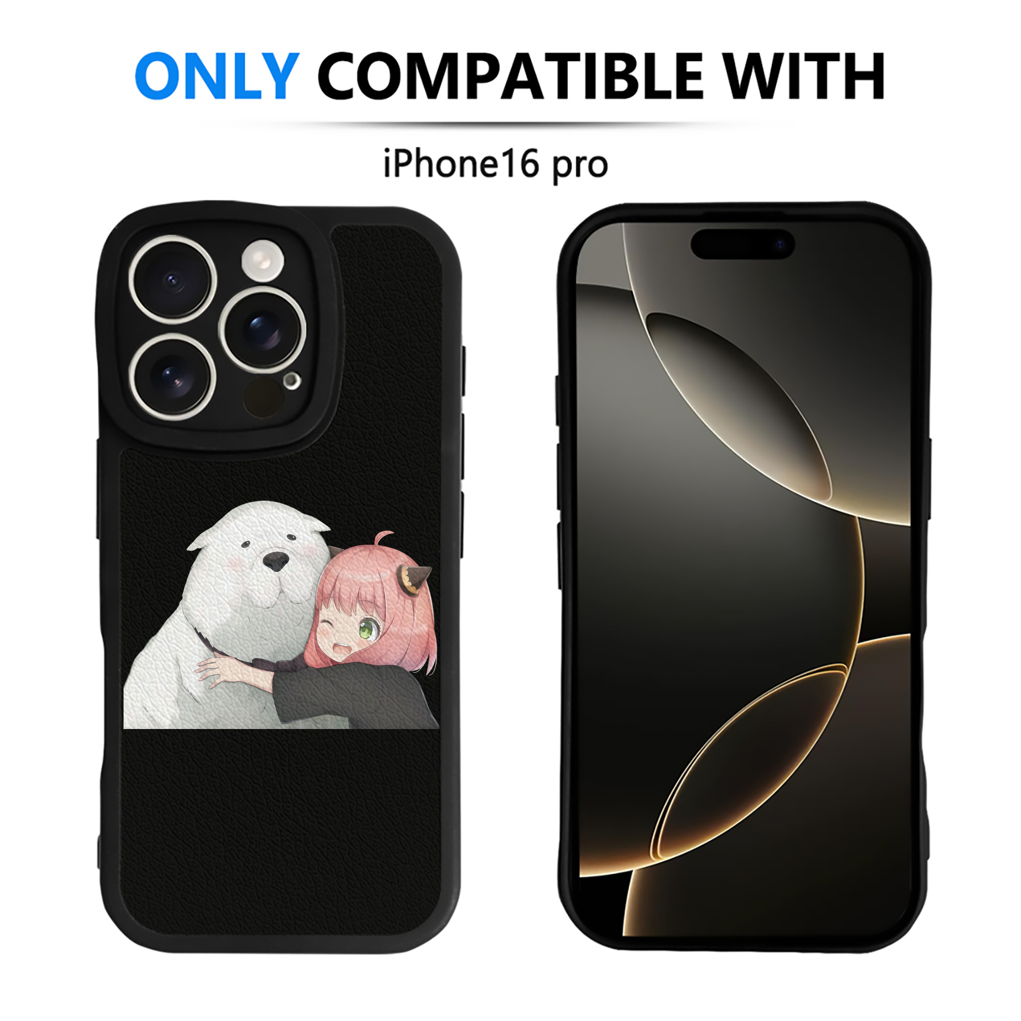 （画像用） SPY×FAMILY间谍家家酒 【iPhone 16シリーズ対応】シリコンスマホケース（レザー調） 材質：シリコン